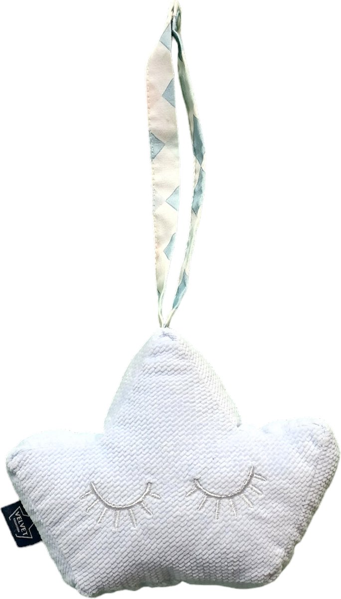 La Millou - Velvet - Boxspeeltje - Rammelaar - Blauw