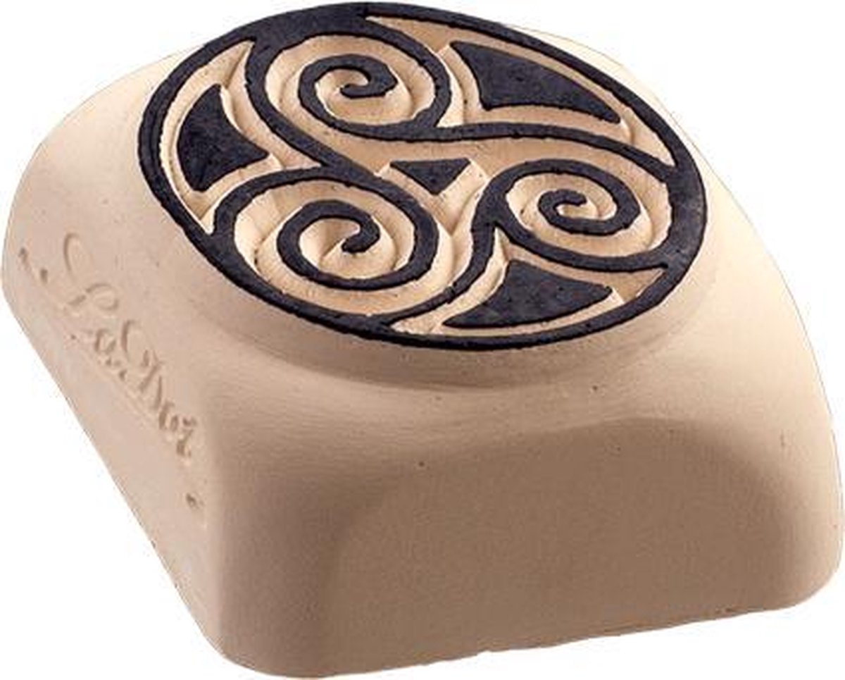 LaDot Tattoo Stempel Steen - L29 - Large - Tribal - Nep Tattoo - Black Tattoo - Kinderen en Volwassenen