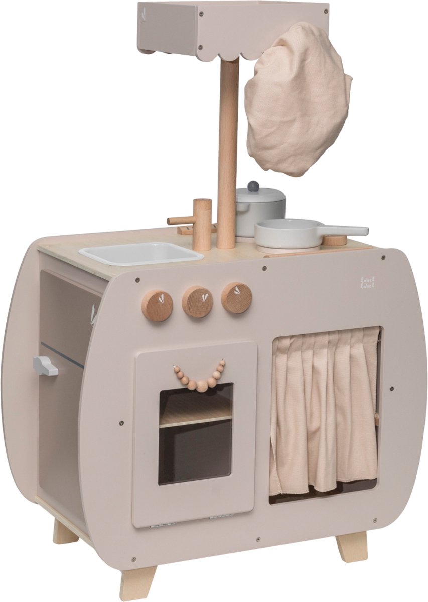   Nougat Houten Bistro Keuken LLWT-34765