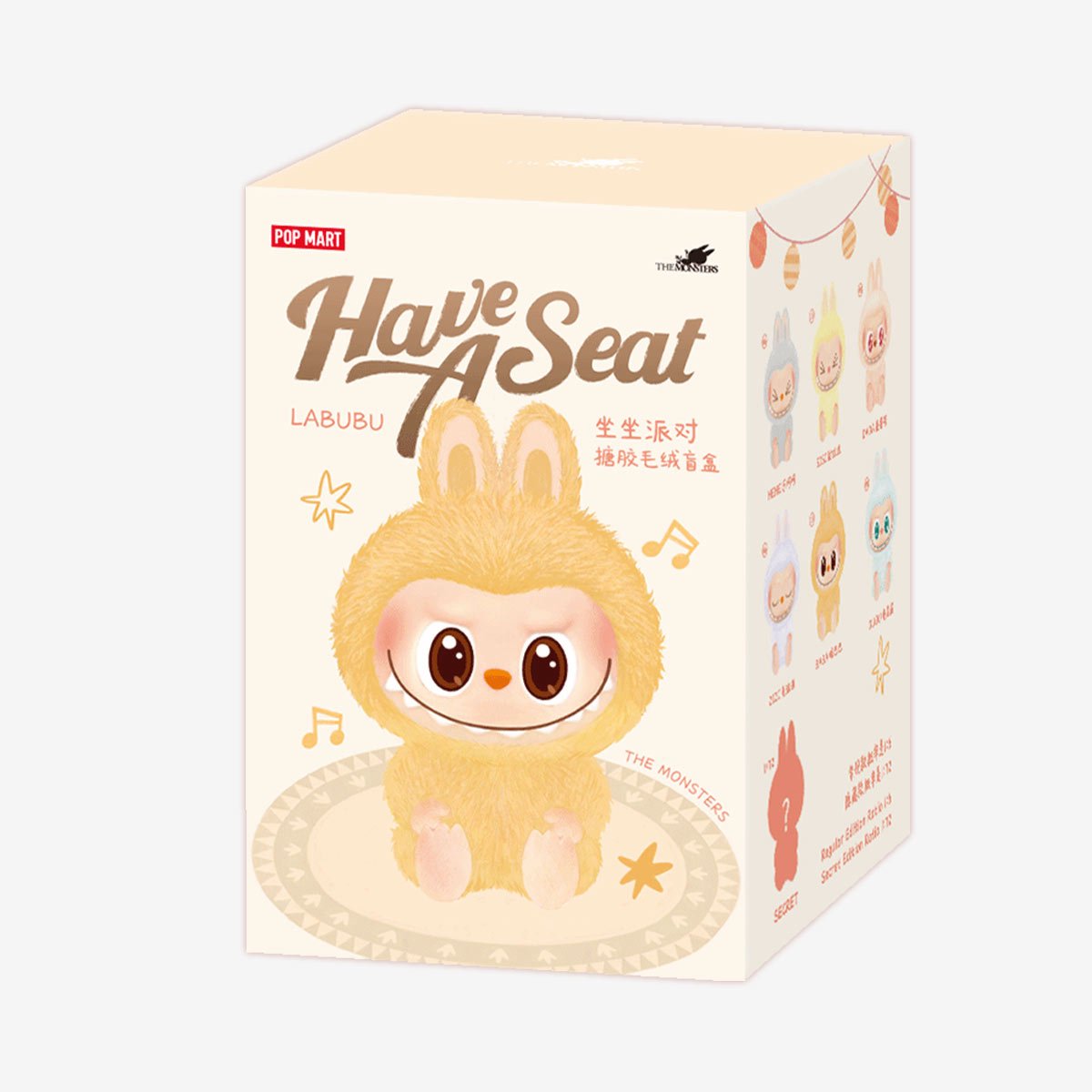 POP MART The Monsters Labubu Have a Seat - Blind Box - 1 Stuk