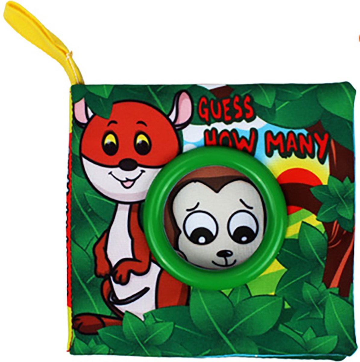 Baby speelgoed/knisperboekje /Educatief Baby Speelgoed /Zacht Baby boek /Zacht Speelgoed/Speelgoed voor baby/ educatief boek/ Guess how many