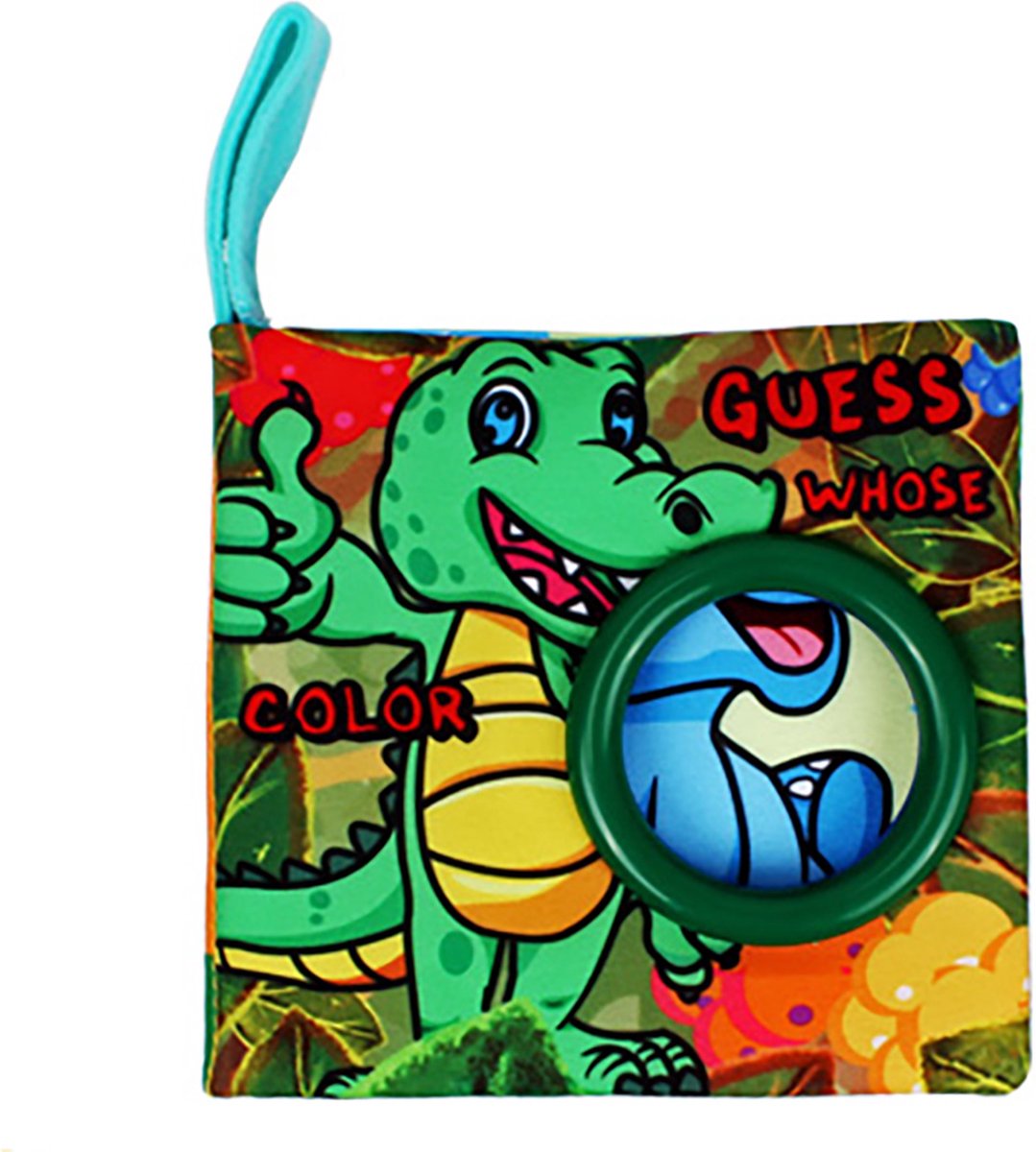 Baby speelgoed/knisperboekje /Educatief Baby Speelgoed /Zacht Baby boek /Zacht Speelgoed/Speelgoed voor baby/ educatief boek/ Guess the color