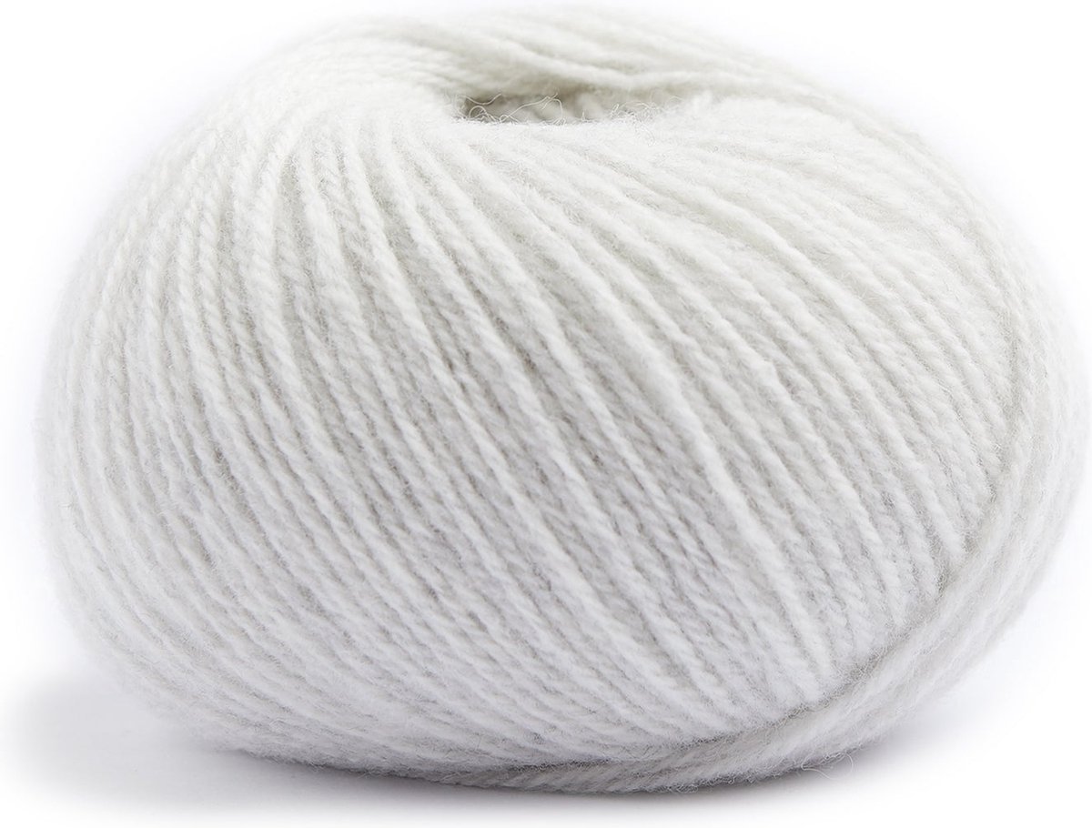 LAMANA - Como - 100 % Merino Superfine garen - Wordt per 5 stuks verkocht -120 m. - 25 gr. - Kleur : Marble (57M)