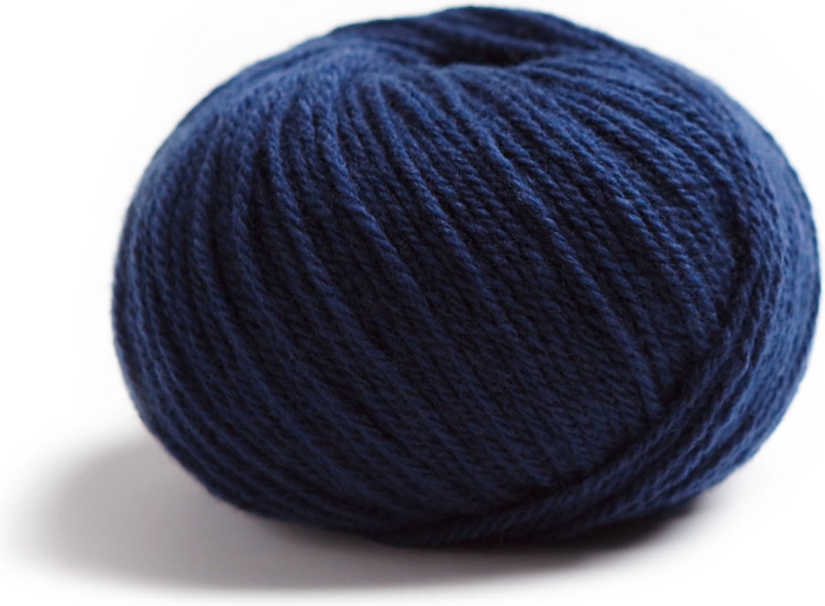 LAMANA - Como - 100 % Merino Superfine garen - Wordt per 5 stuks verkocht -120 m. - 25 gr. - Kleur : Navy (11)