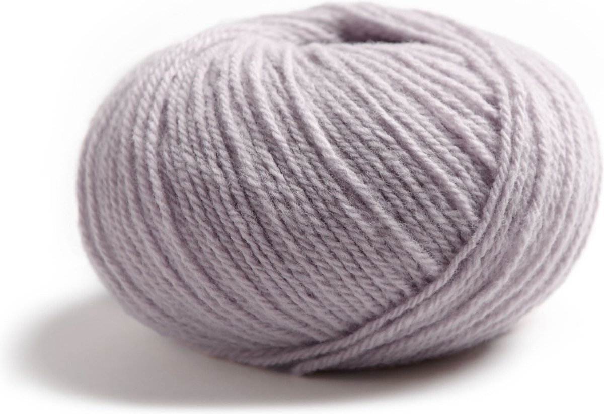 LAMANA - Como - 100 % Merino Superfine garen - Wordt per 5 stuks verkocht -120 m. - 25 gr. - Kleur : Pearl Grey (37)