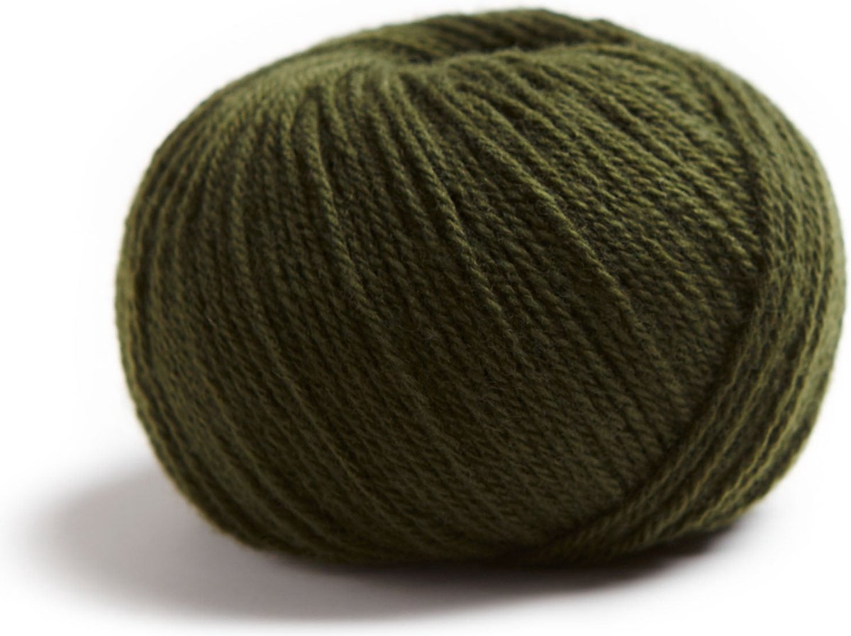 LAMANA - Como - 100 % Merino Superfine garen - Wordt per 5 stuks verkocht -120 m. - 25 gr. - Kleur : Pine (34)