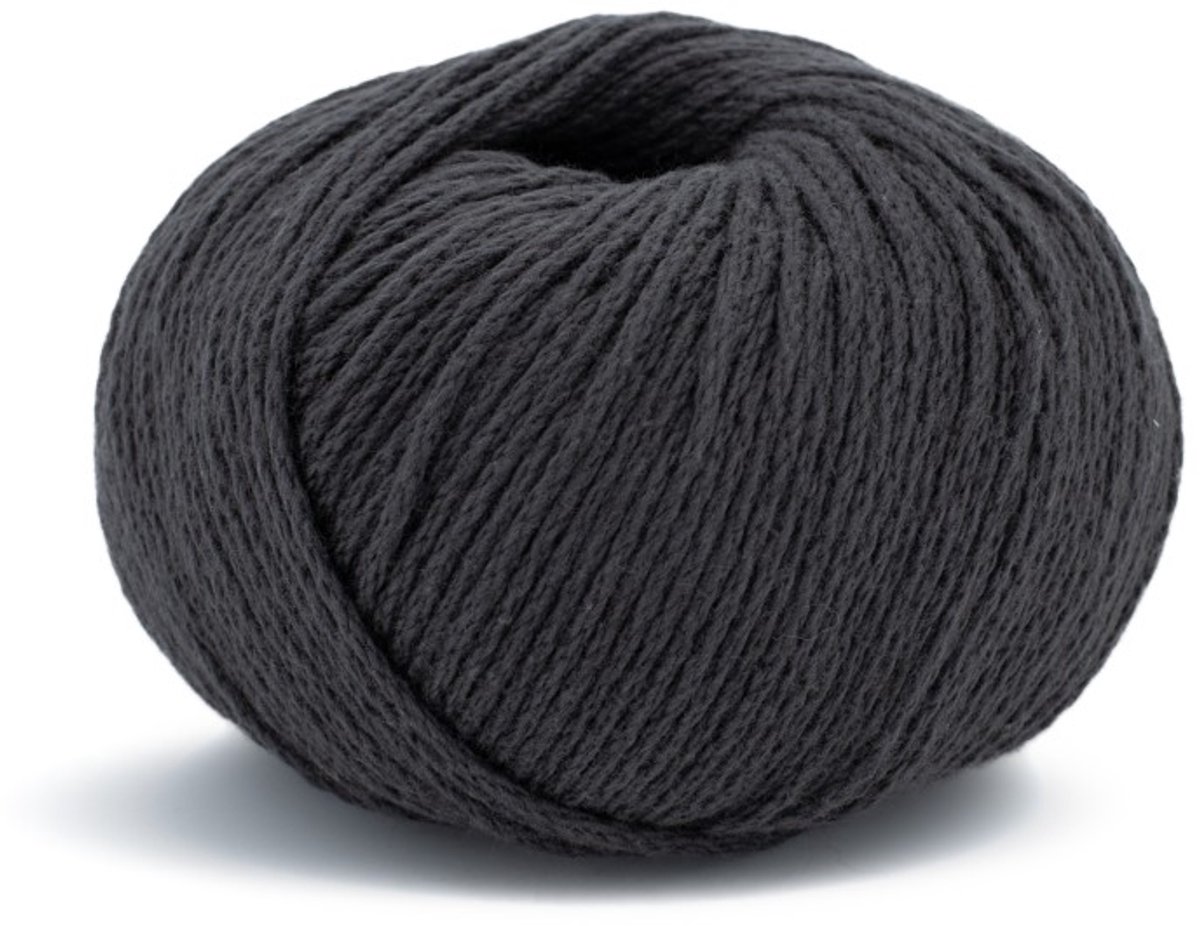 LAMANA - Ica - 100 % premium biologisch zeldzame Pima katoengaren - Wordt per 3 stuks verkocht - 80 m. 50 gr. - Kleur : Anthrazit (ic04)