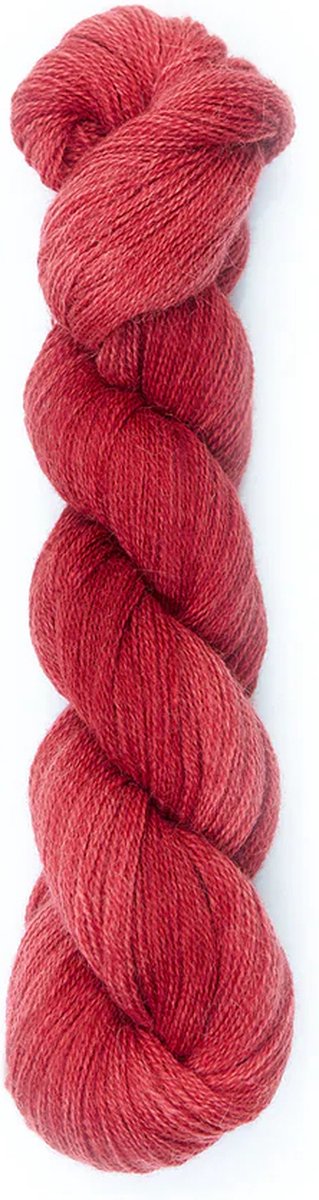 LAMANA - Piura Arte - 100 % Zuivere handgeverfde baby alpaca garen - 400 m. - 50gr. - kleur :Carmine (33)