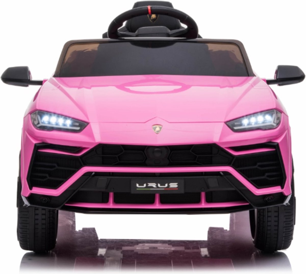 Elektrische Kinderauto Lamborghini Urus Roze 12V Met Afstandsbediening