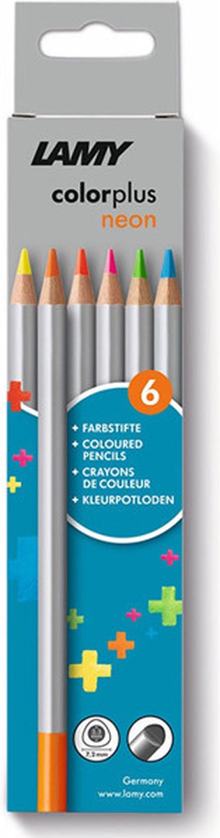 Kleurpotloden Lamy - Color Plus Neon - 6 stuks