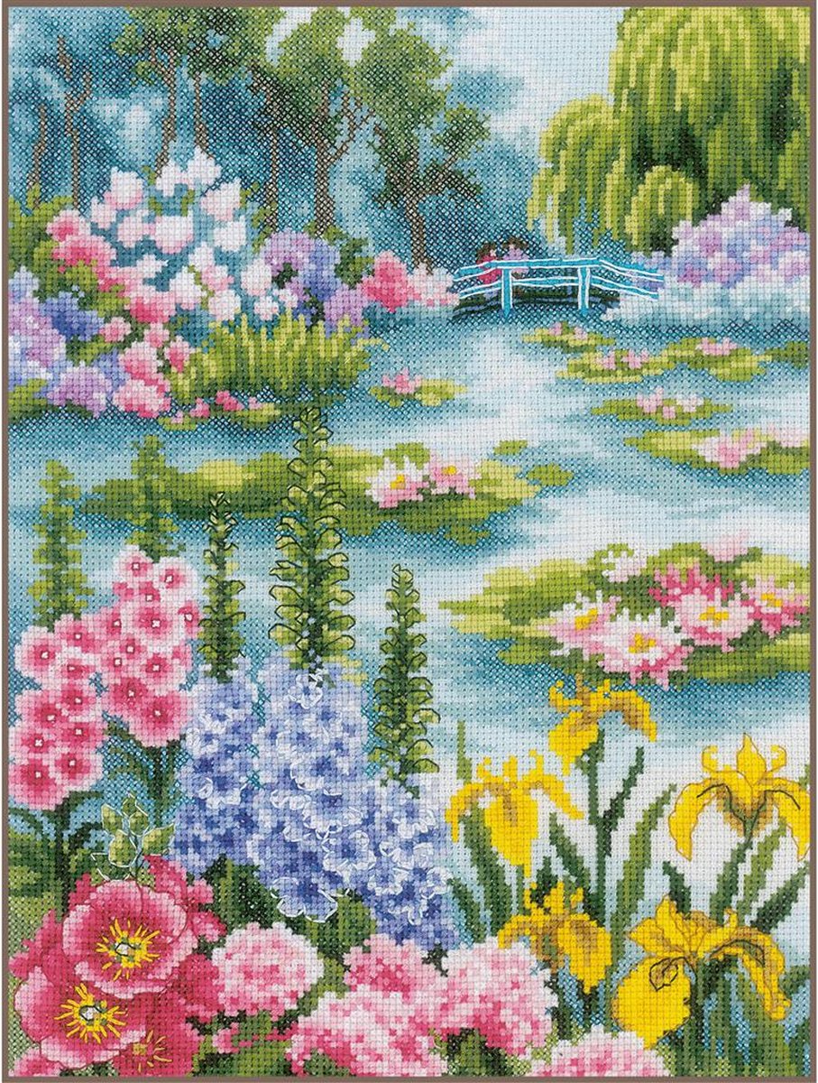 borduurpakket PN0200908 bij de waterlelievijver