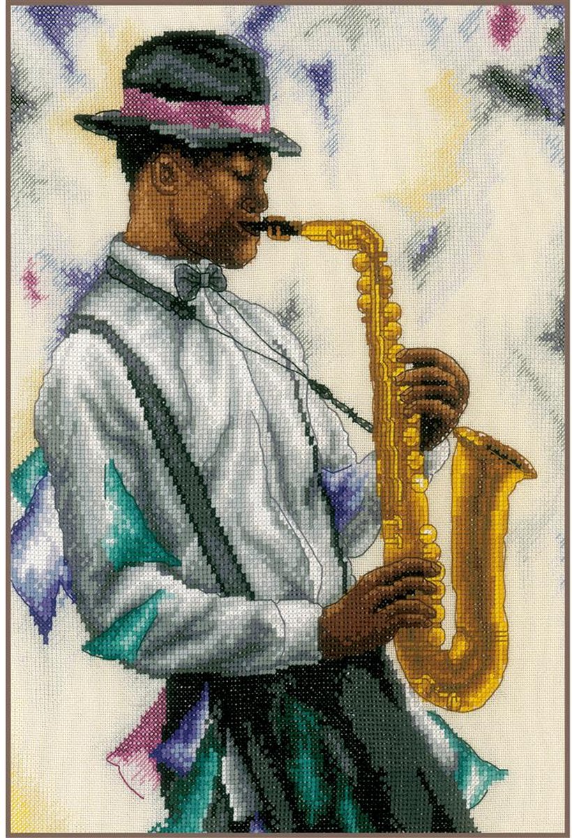 borduurpakket PN0202489 swingen op de muziek