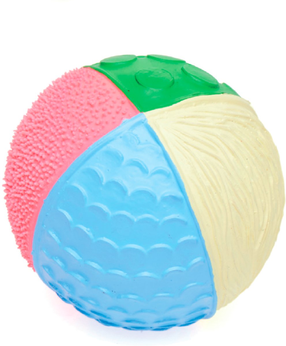 Lanco - Sensory Rubberen bijtspeeltje bal Fantasie licht