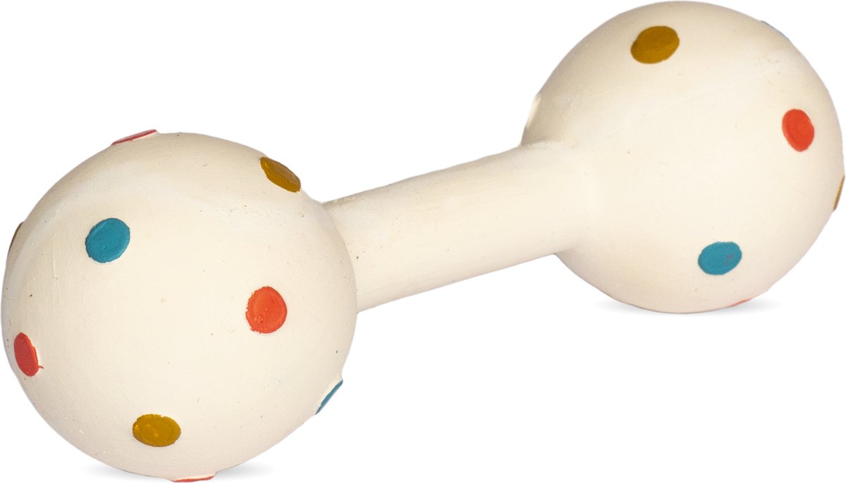 Lanco rubberen Maracas Bijtrammelaar