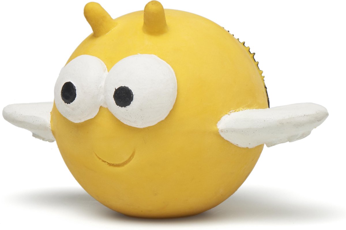 Lanco sensory rubberen bijtspeeltje Pic de Bij geel