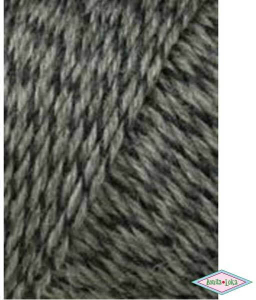   Jawoll Superwash 152 Bruin/zwart gemeleerd