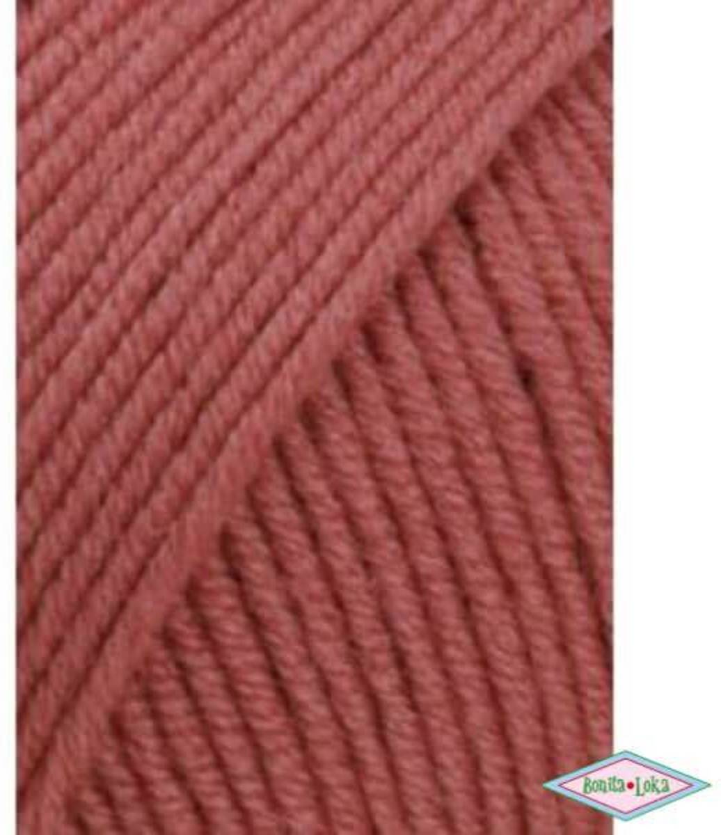 Lang Yarns Merino 120 129 oranje rood