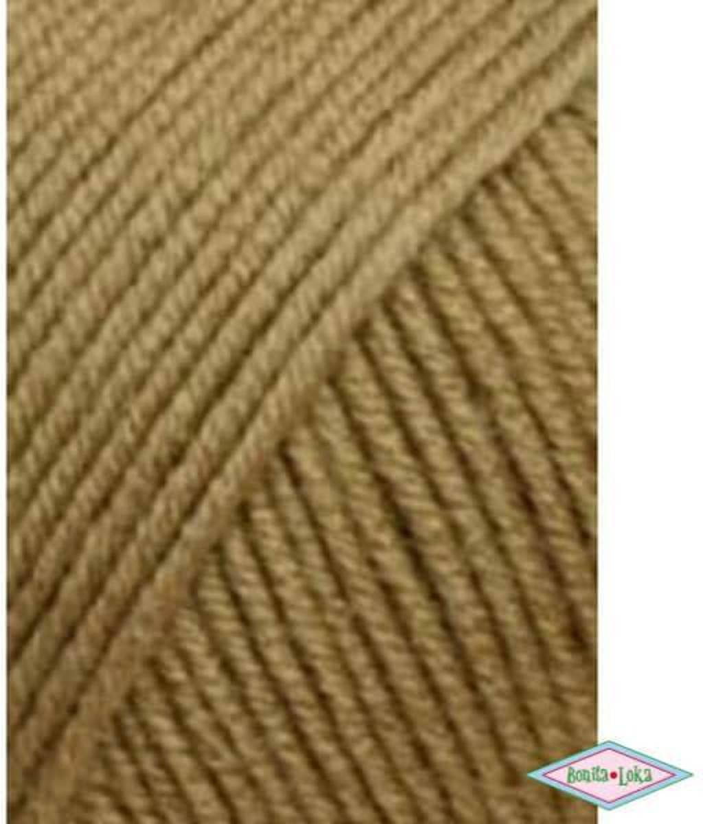 Lang Yarns Merino 120 439 midden bruin
