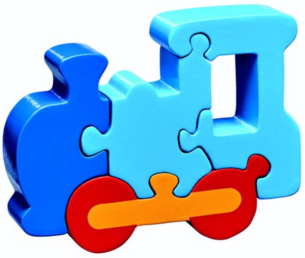 Houten puzzel - Trein