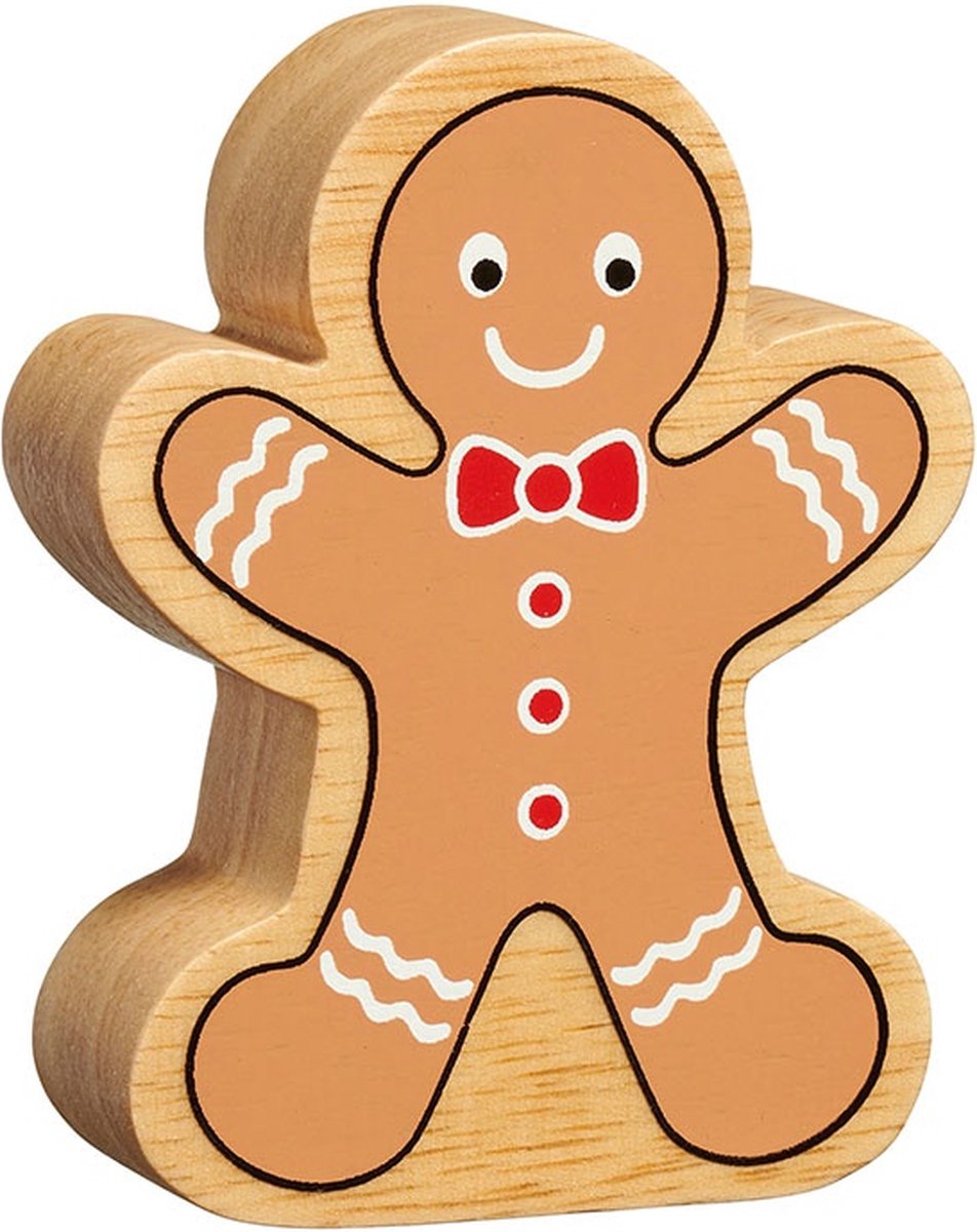 Lanka Kade houten speelgoed Peperkoekmannetje educatief multicolor.