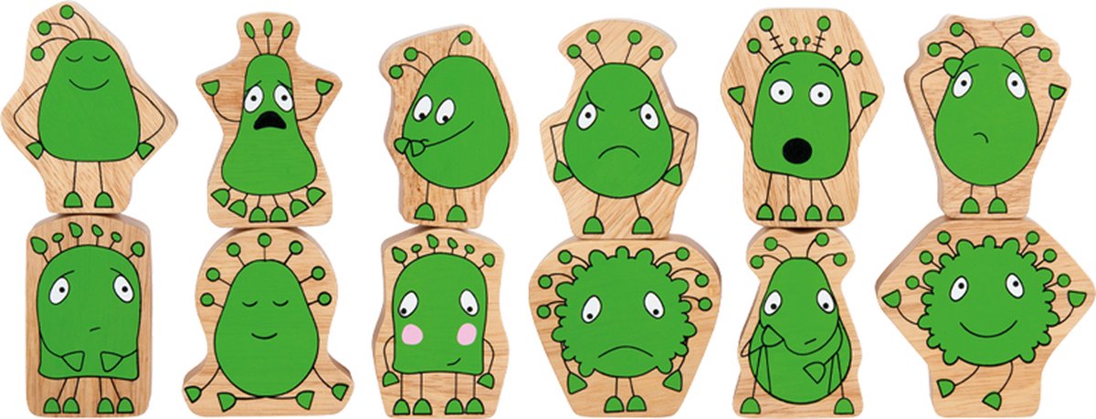 Lanka Kade houten speelset folk - educatief speelgoed 12-delig.