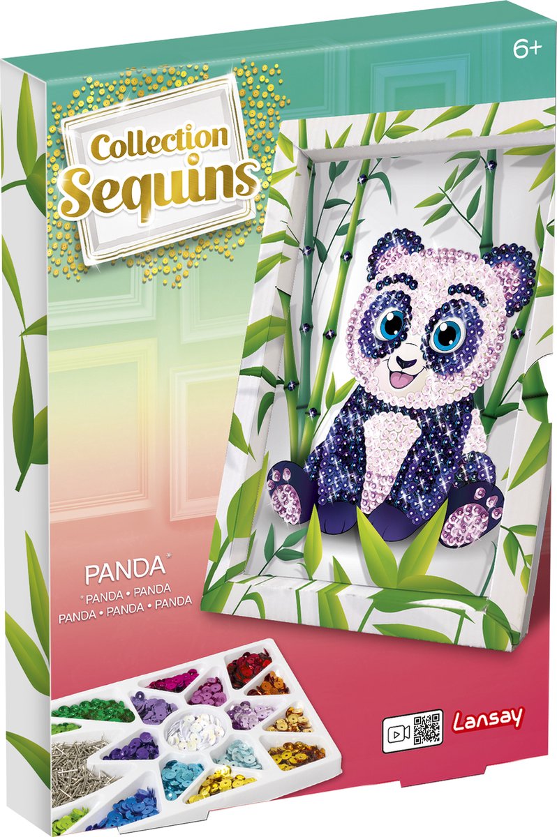 Lansay 3220326, Kinderset om diamanten te verven, Meerkleurig