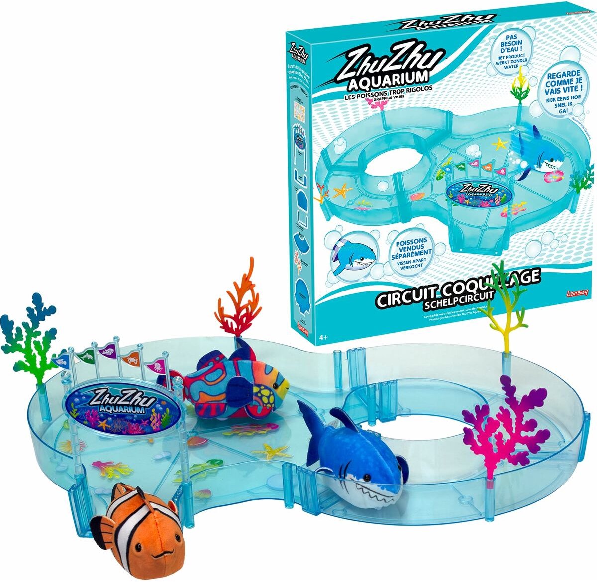 Miniatuuruniversum - LANSAY - 51020 - Zhu Zhu Aquarium: Shell-circuit