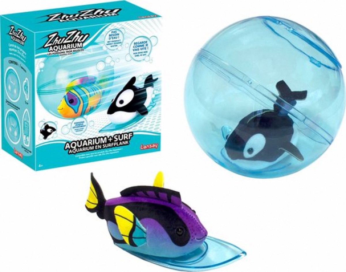 Miniatuuruniversum - Lansay - 51001 - Zhu Zhu Aquarium: Aquarium + Surf