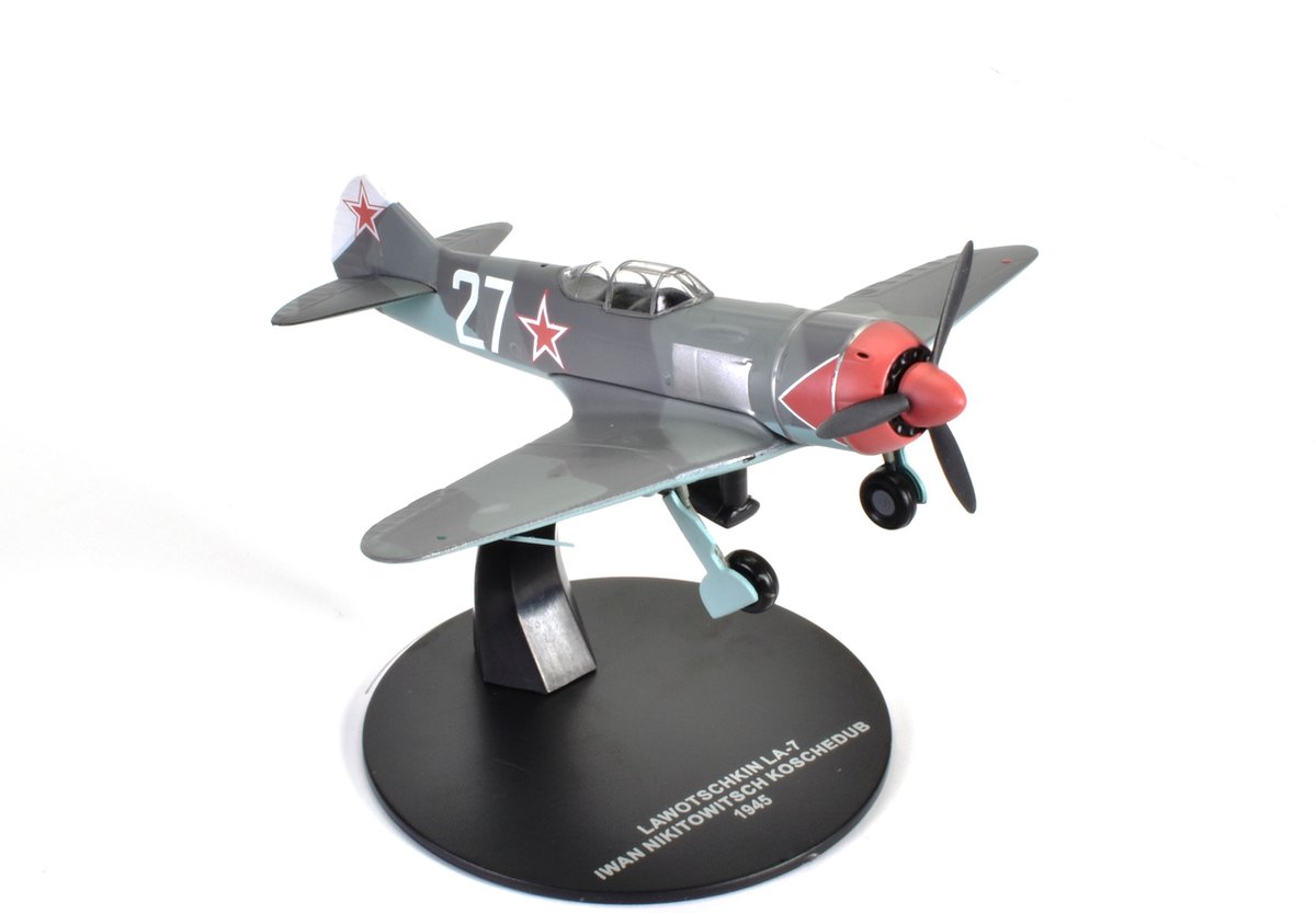 Atlas-Fighters Of World War II 1:72 Scale Lawotschkin La-7 Piloted by Iwan Nikitowitsch Koschedub 1945