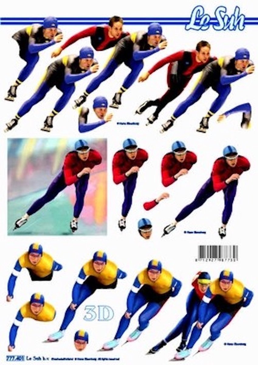 3d Knipvel le Suh - Schaatsen 777.401 - 1 knipvel