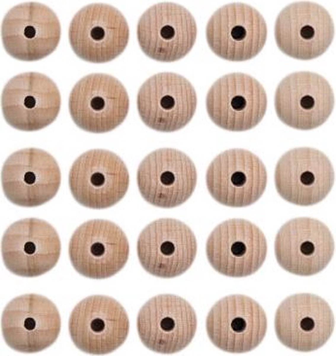 Le Suh Houten Kralen Set 25 Stuks 12 mm