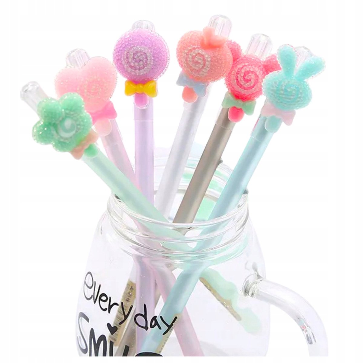 Uitwisbare Gelpen Blauw - 0,5 mm - Inclusief Gum & Dop