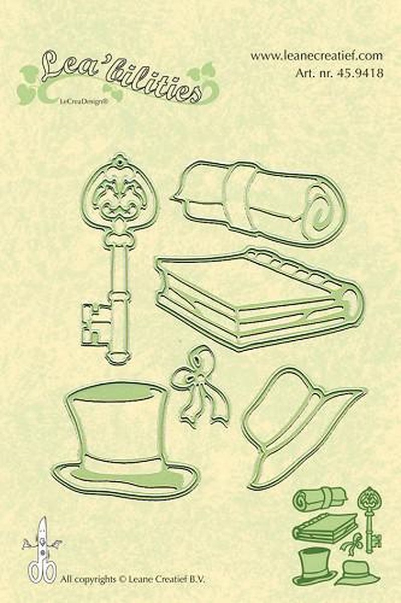 LeCrea - Leabilitie Special Occasion 2 snij en embossing mal 45.9418