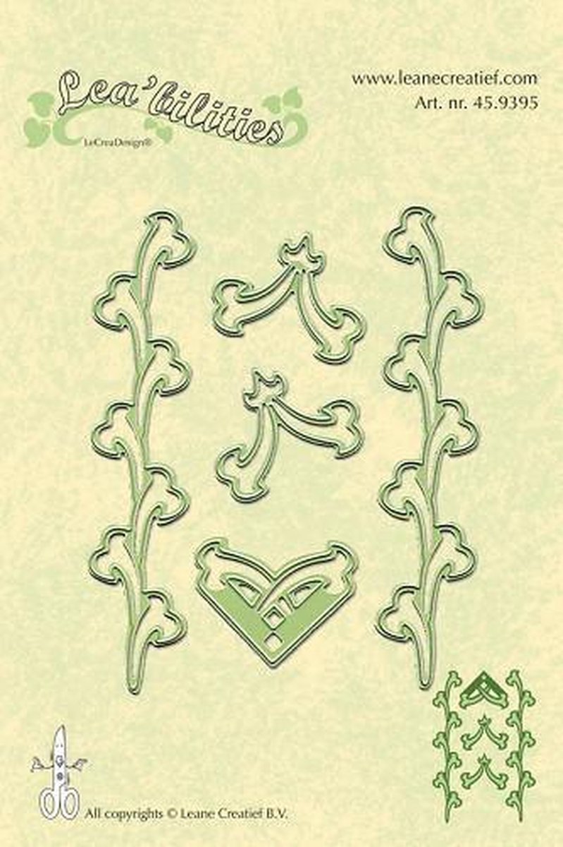 LeCrea - Leabilitie classic border&corners snij&emboss mal 45.9395