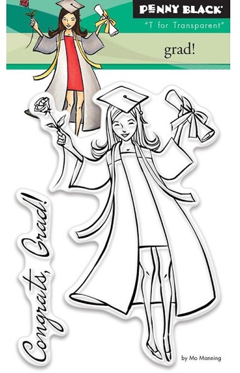 Penny Black - Clearstamp - Grad! - 30-428