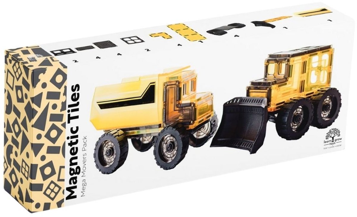 Learn and Grow Mega Mover Pack Bulldozer 23-delig