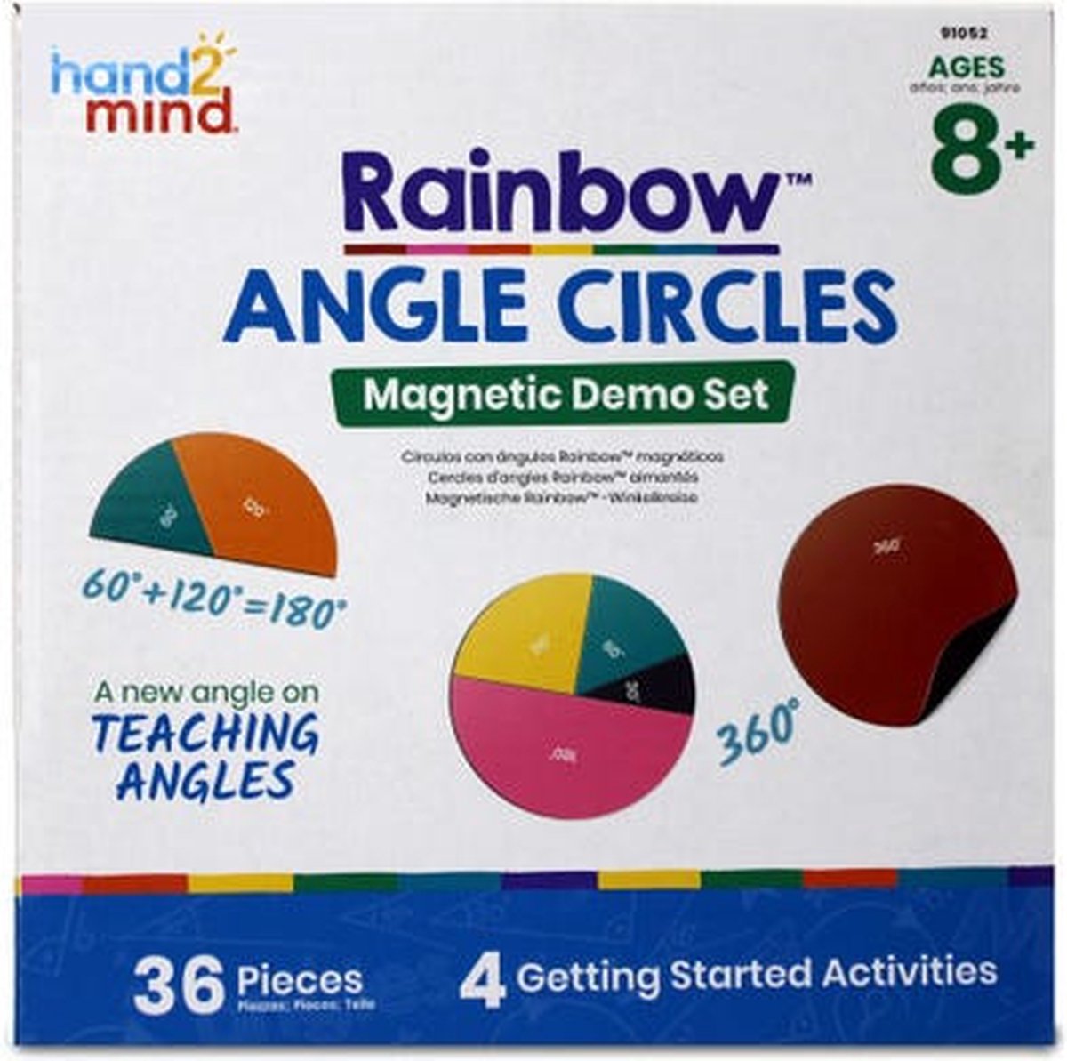 Graden cirkels, magnetisch (instructie set)