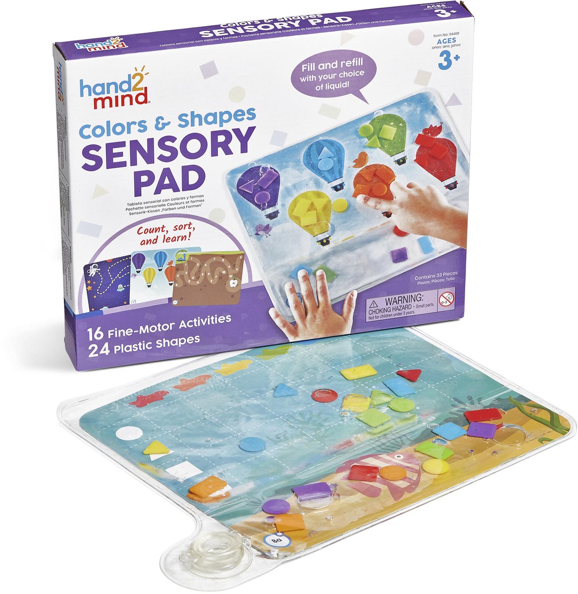 Learning Resources educatief speelgoed - kleuren en vormen sensorisch spel.