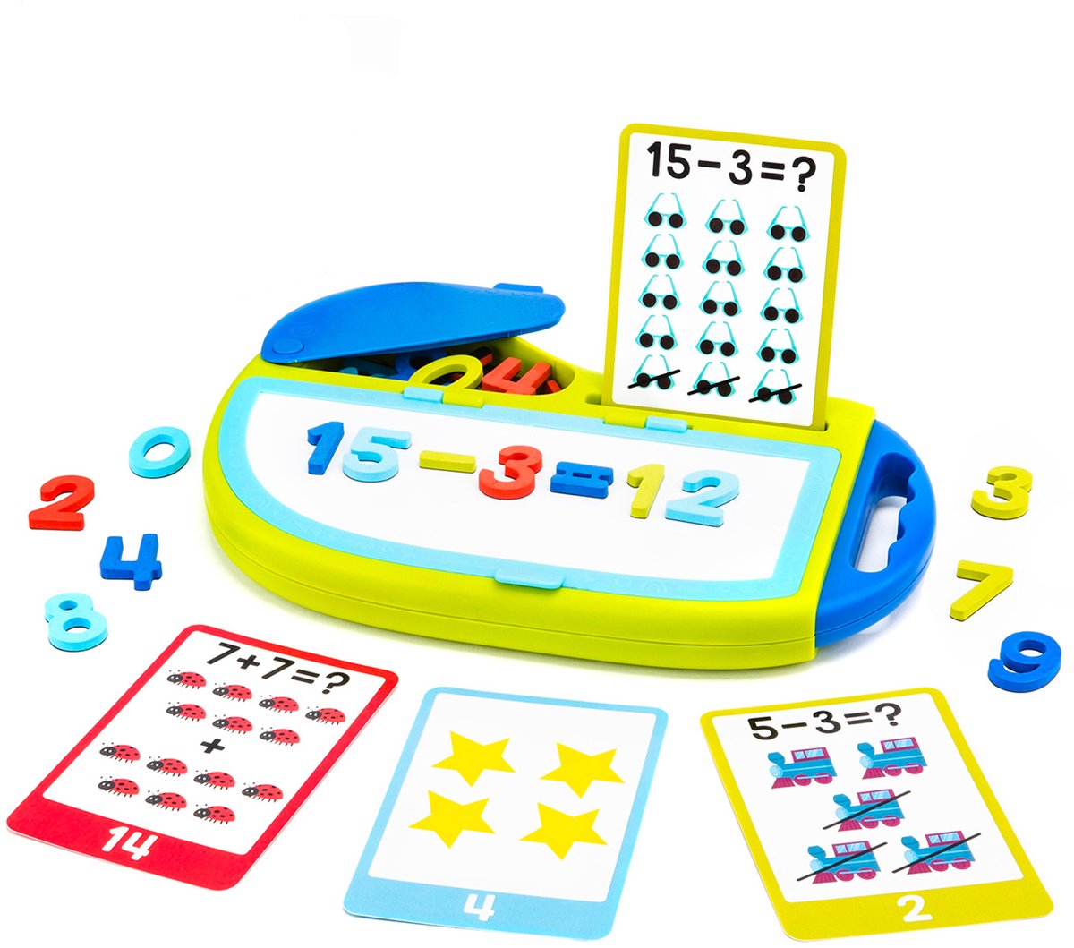 Learning Resources educatief speelgoed MathMagnets Go Counting multicolor.