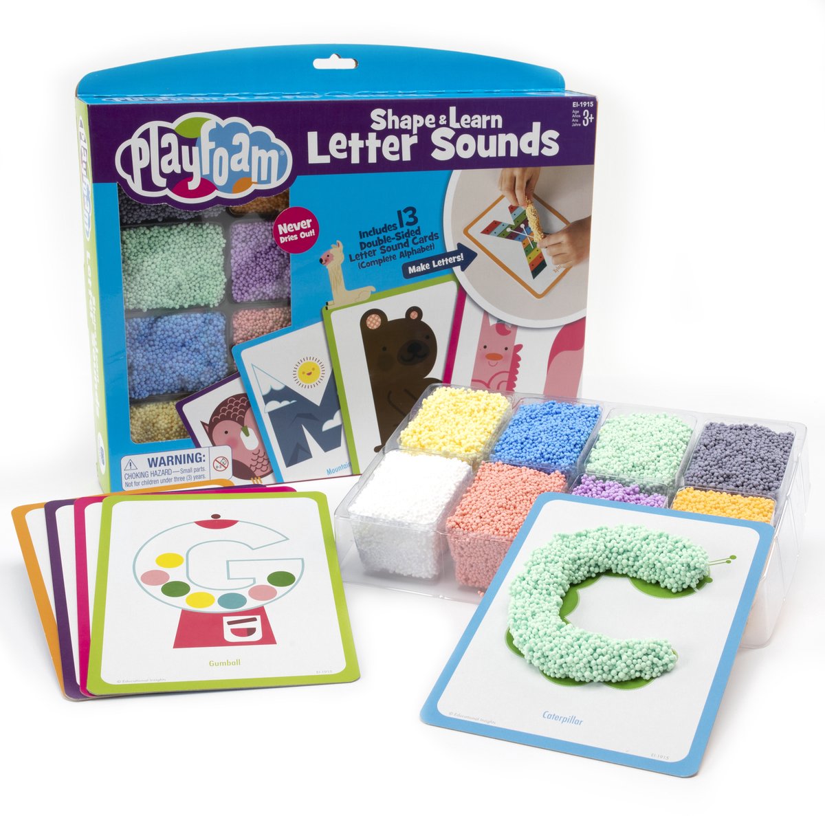 Learning Resources educatief speelgoed Playfoam Shape & Learn Letter Sounds Set.