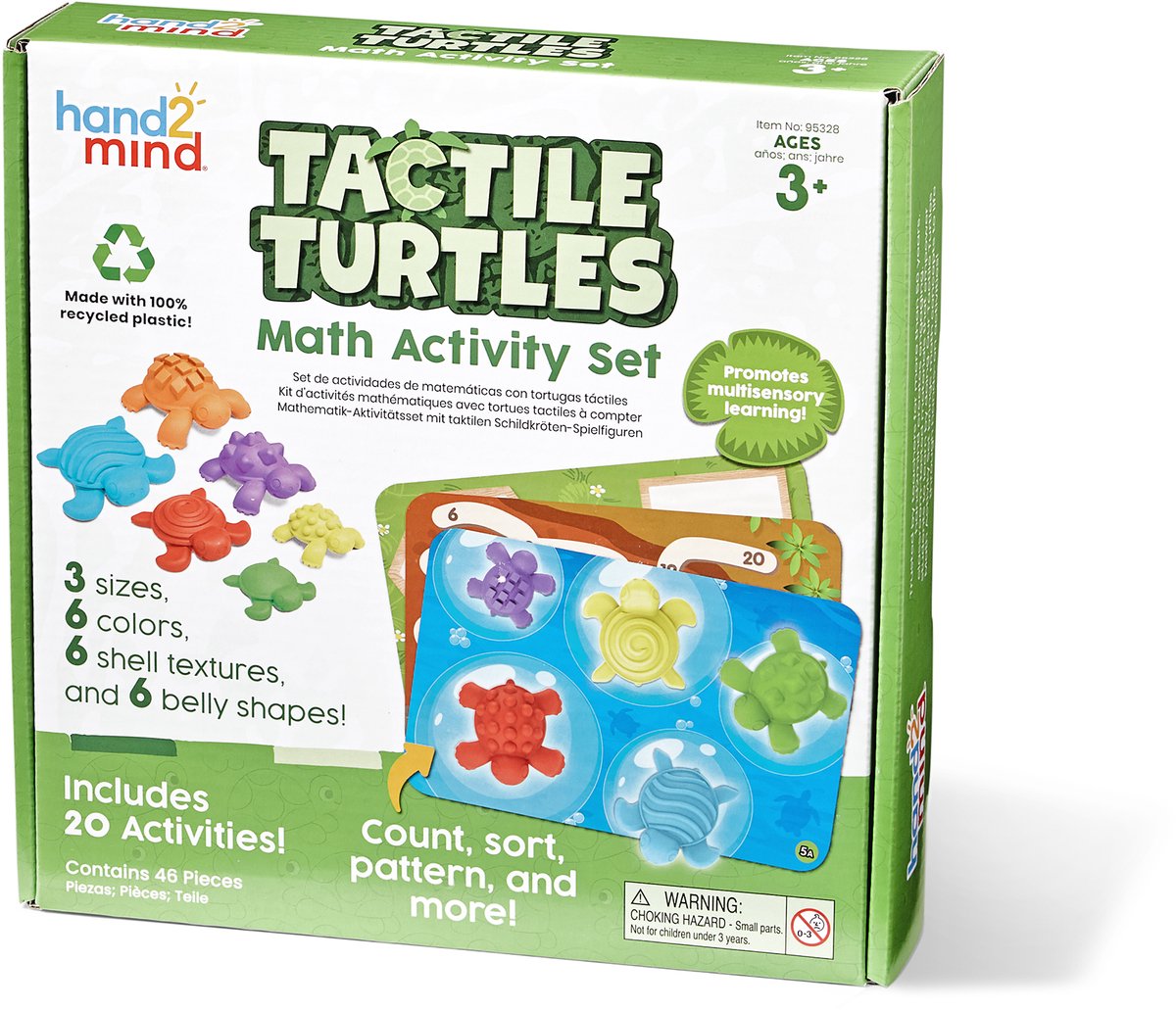 Learning Resources reken speelgoed - Tactile Turtles Maths Activity Set.