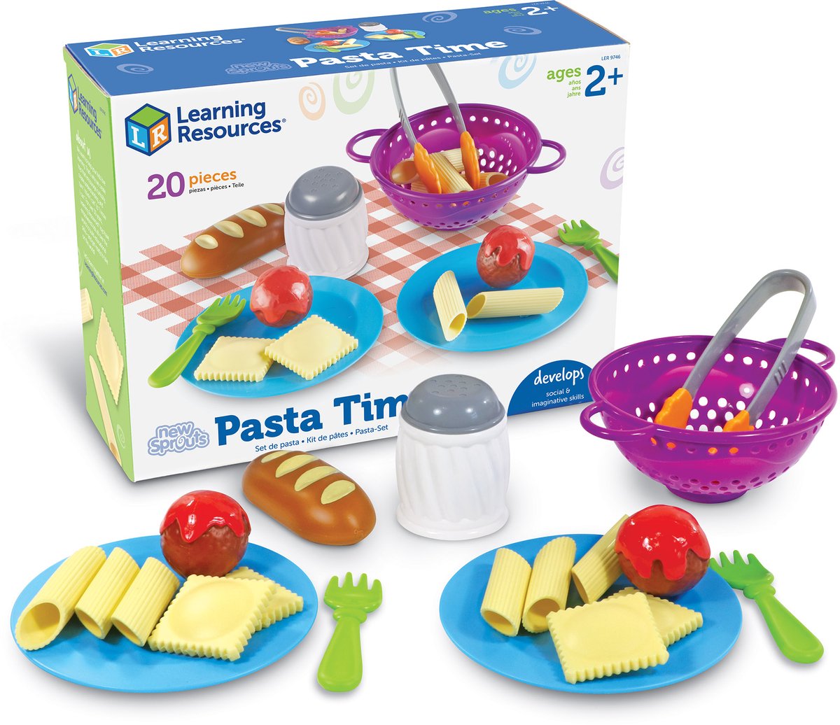 Learning Resources speelgoed - New Sprouts Pasta Time educatief spel.