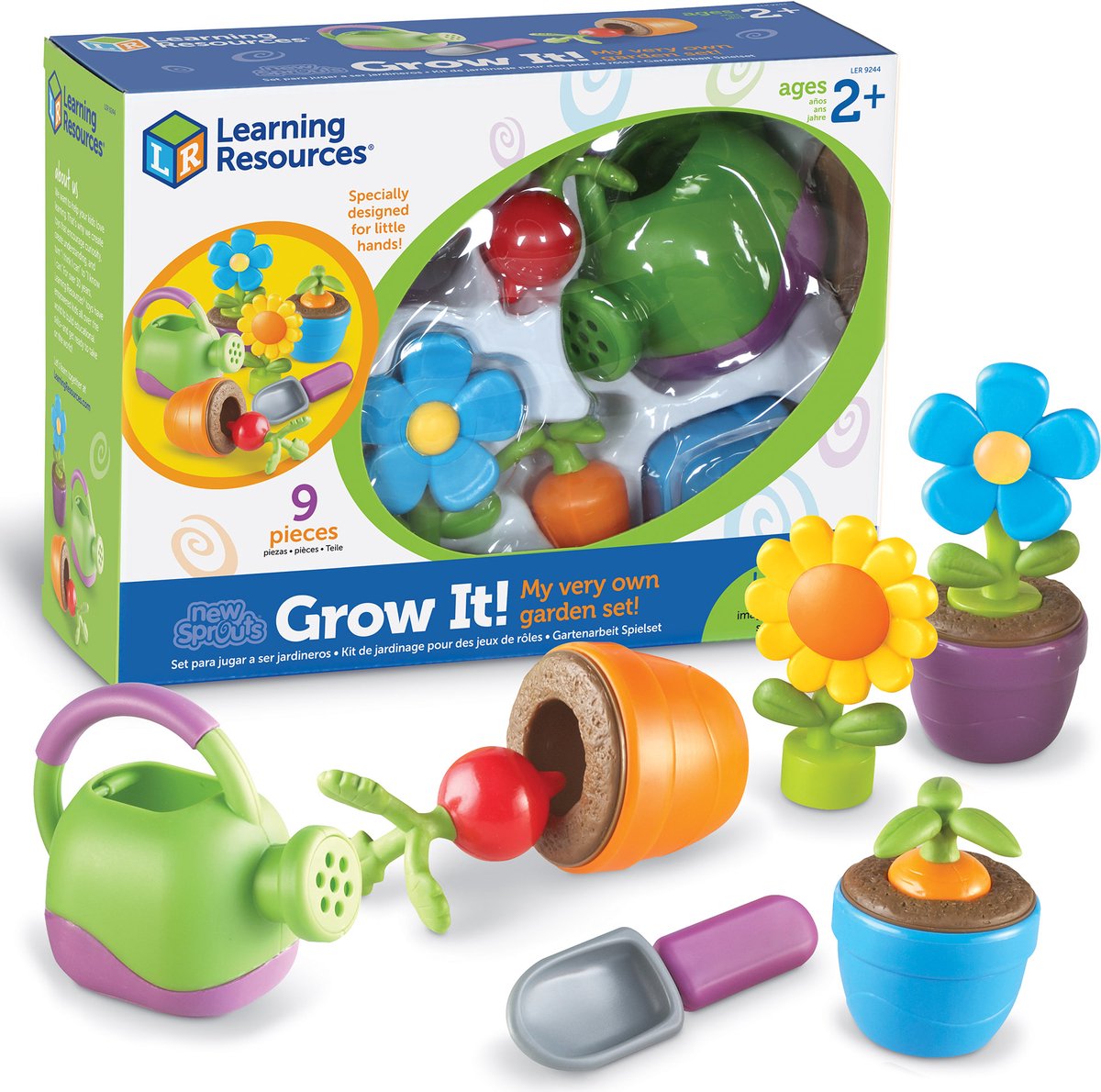 Learning Resources speelgoed tuinset - educatief rollenspel voor kinderen.