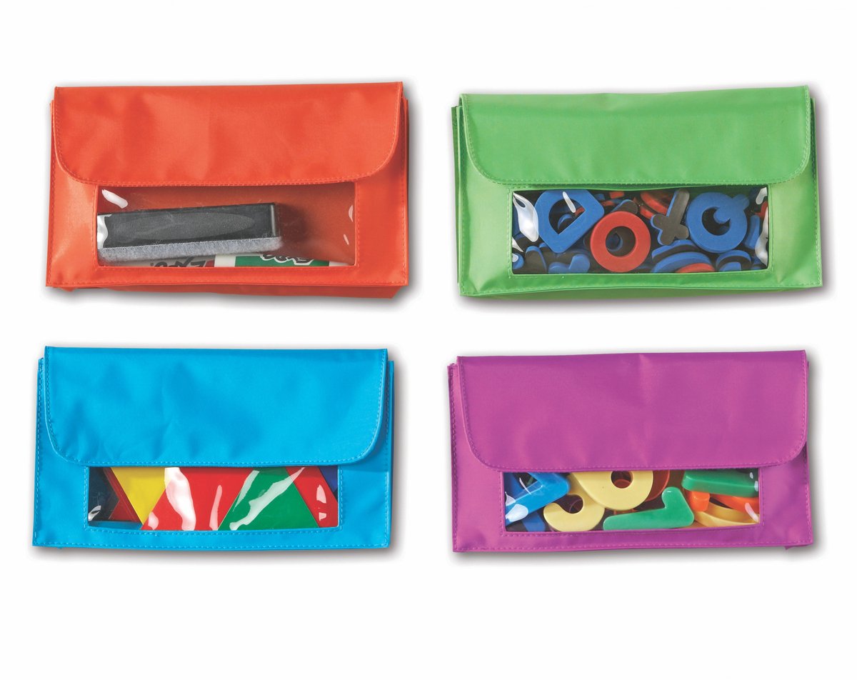 Magnetische etuis / opbergtasjes (4 stuks)