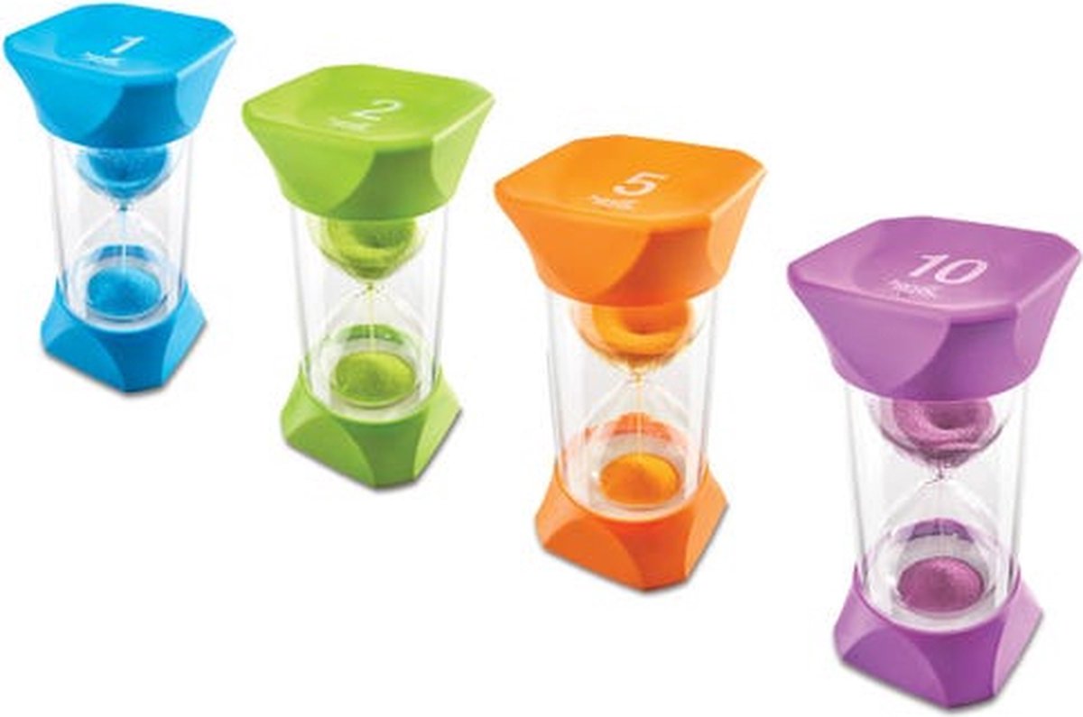 Mega zandloper (set van 4 stuks)