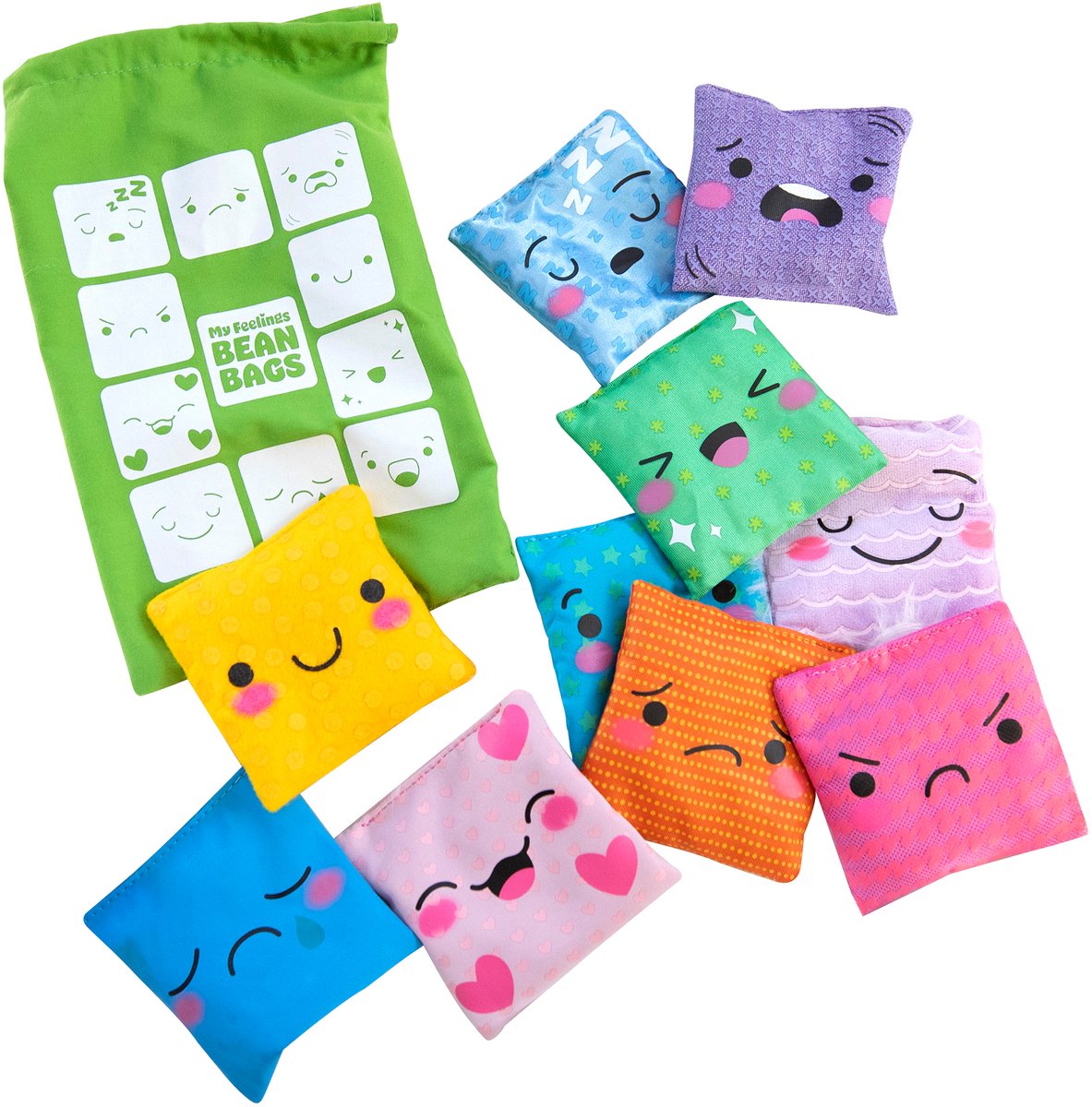My feelings - beanbags / Mijn emoties - pittenzakken