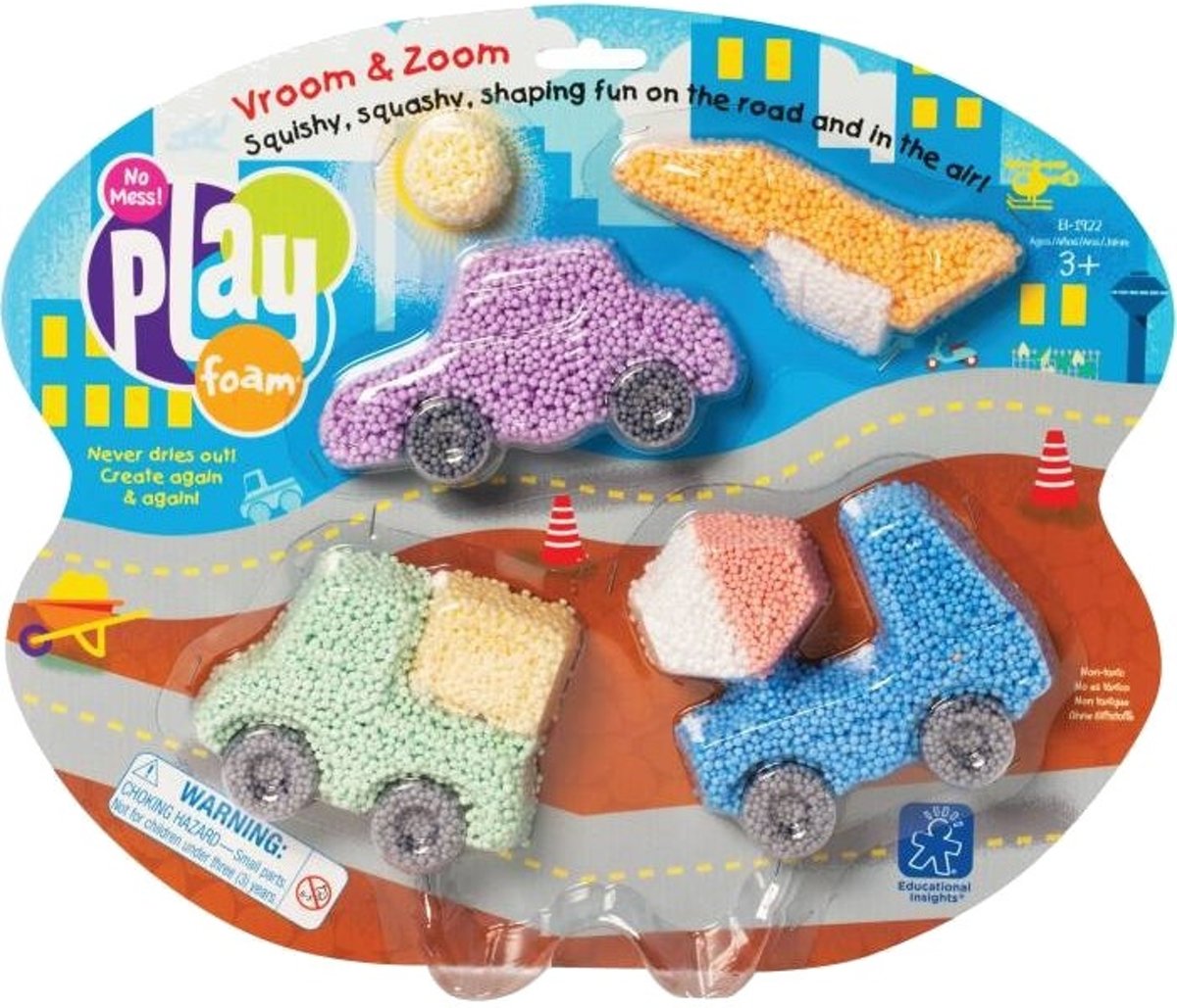 Playfoam Vroom & Zoom Learning Resources