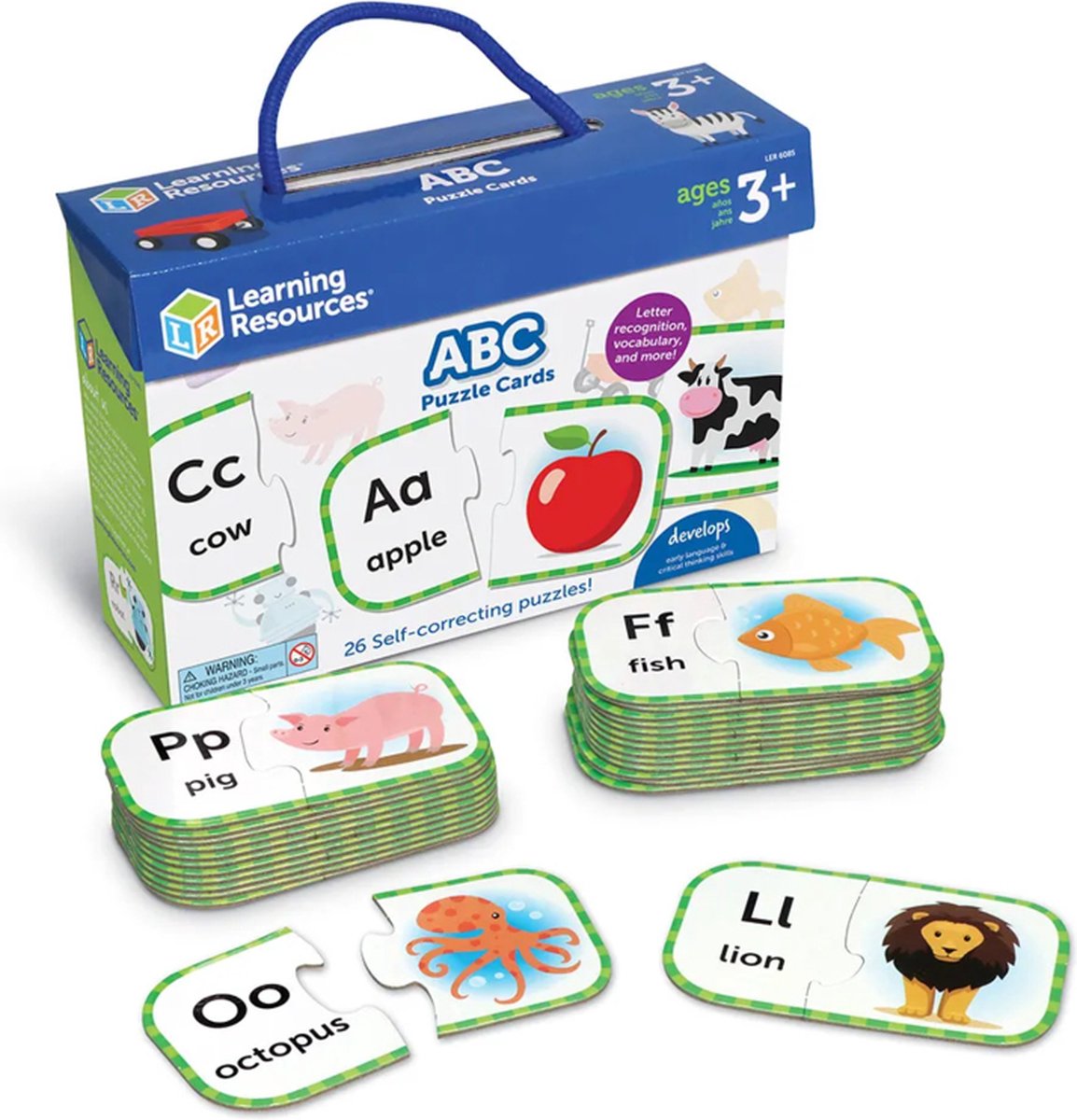 Puzzel kaarten - ABC (Engelstalig) / ABC Puzzle Cards (English)