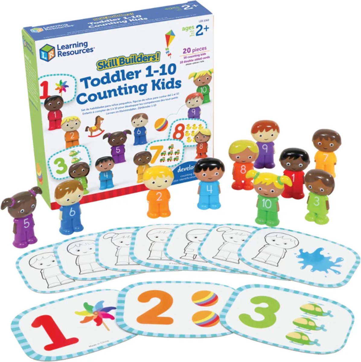 Skill Builders! Peuter set tellen 1-10 (Engels) / Toddler 1-10 counting (EN)