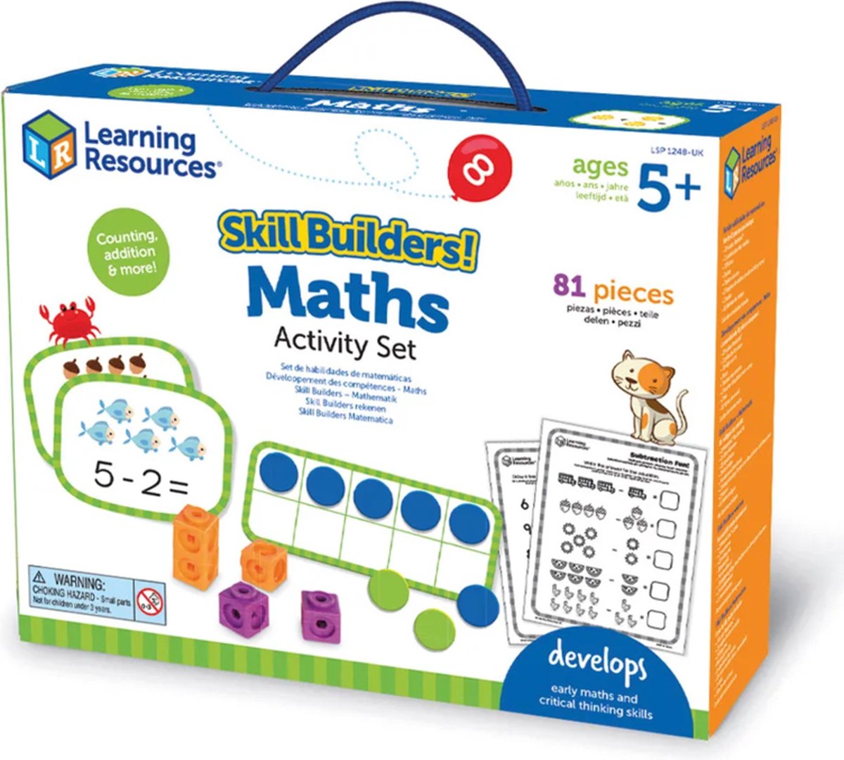 Skill Builders! Rekenen - activiteiten set (Engels) / First Skills Math activity set (EN)